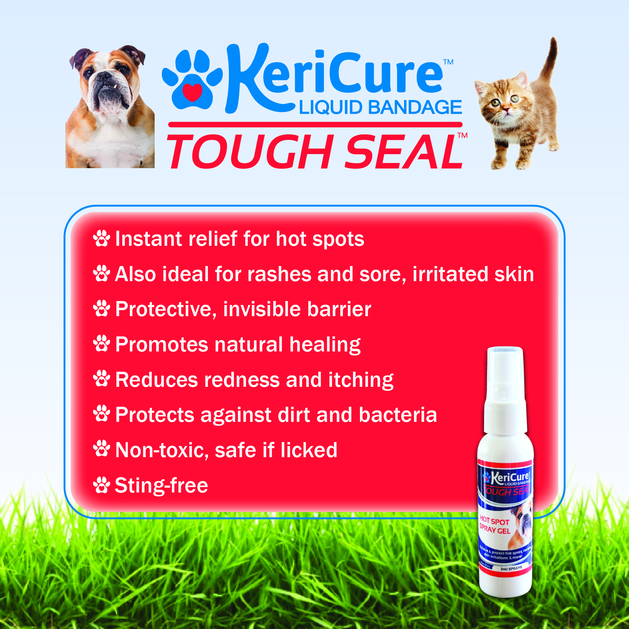 natural hot spot spray for dogs